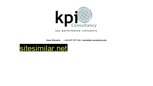 kpi-consultancy.be alternative sites