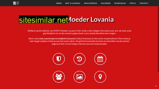 kvhc-lovania.be alternative sites