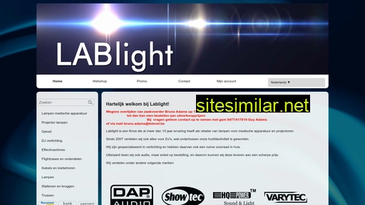 lablight.be alternative sites