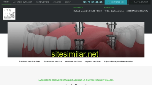 laboratoire-dentaire-dutrannoit.be alternative sites