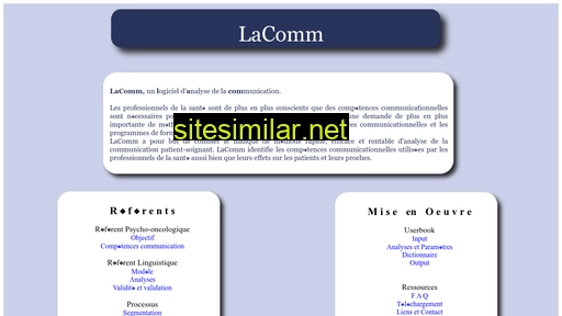 lacomm.be alternative sites