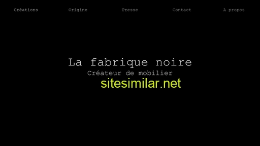lafabriquenoire.be alternative sites