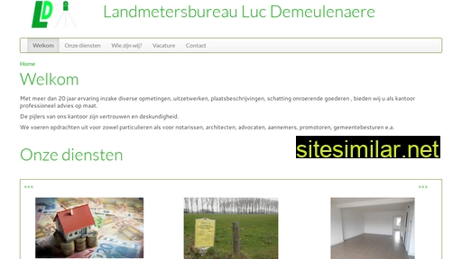landmeterdemeulenaere.be alternative sites
