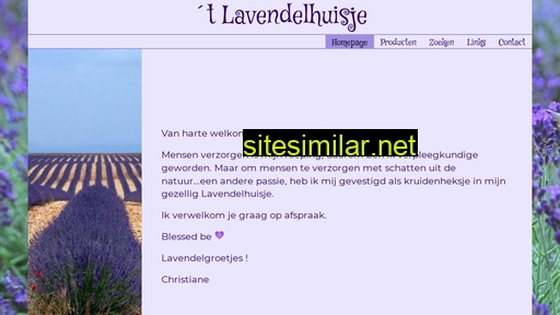Lavendelhuisje similar sites