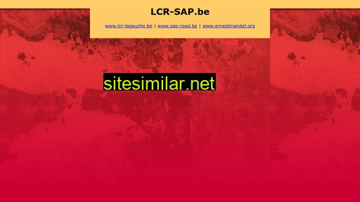 lcr-sap.be alternative sites