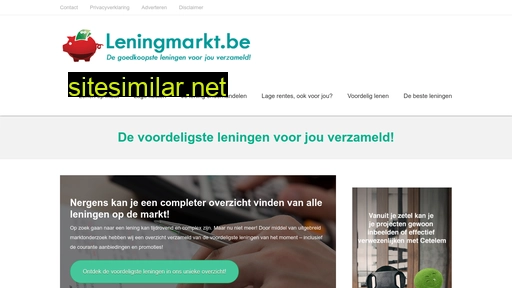 leningmarkt.be alternative sites
