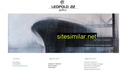 leopold22gallery.be alternative sites