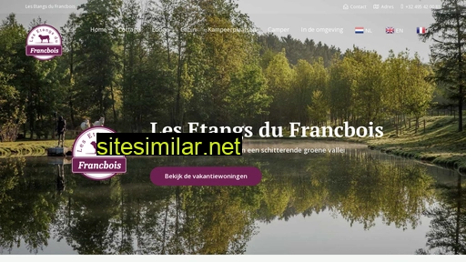 les-etangs-du-francbois.be alternative sites