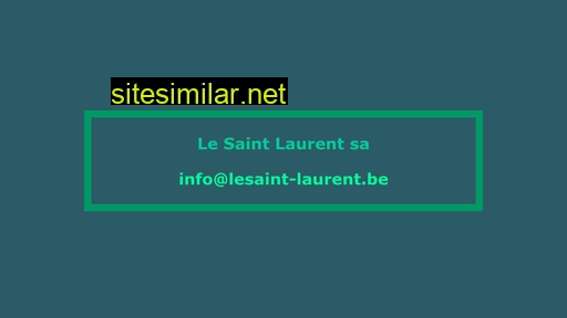lesaint-laurent.be alternative sites