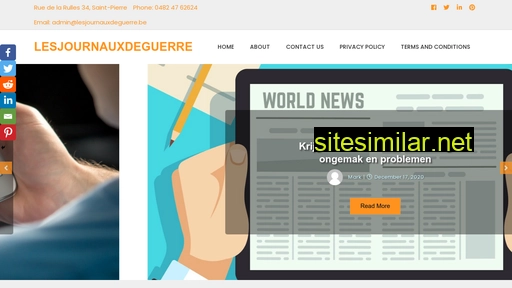 lesjournauxdeguerre.be alternative sites