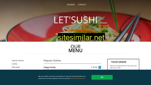 Letsushi similar sites