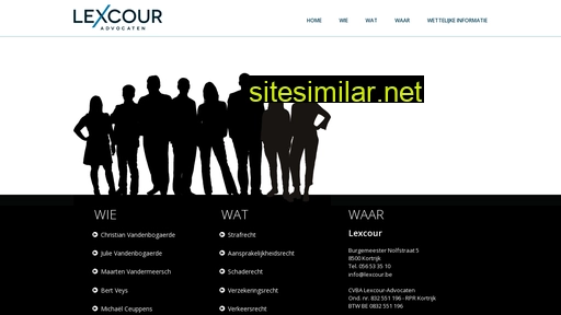 lexcour.be alternative sites