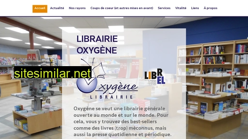 librairie-oxygene.be alternative sites