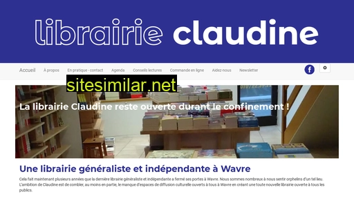 Librairieclaudine similar sites