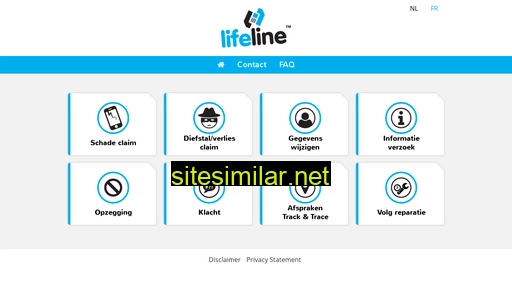 lifeline.be alternative sites