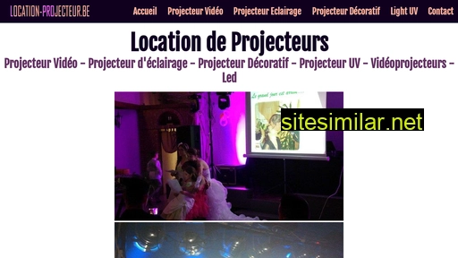 Location-projecteur similar sites