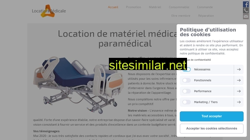 locationmedicale.be alternative sites