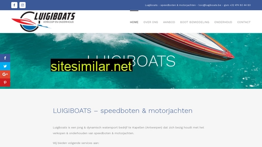 luigiboats.be alternative sites