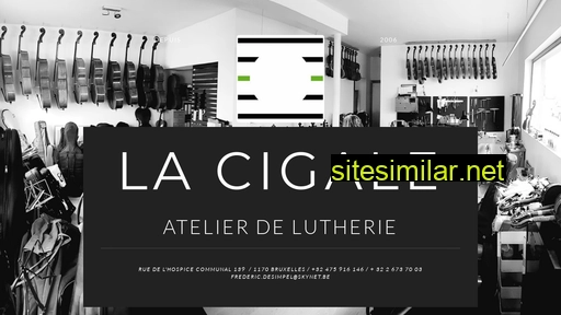 lutherielacigale.be alternative sites
