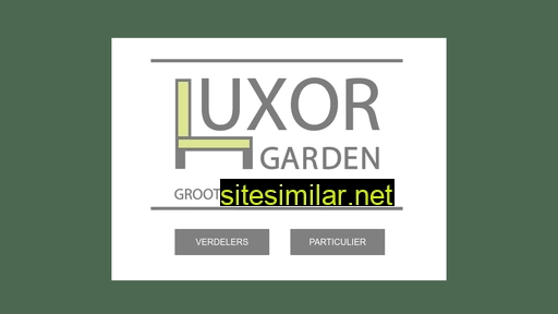 luxorgarden.be alternative sites
