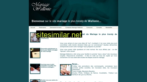 mariage-wallonie.be alternative sites