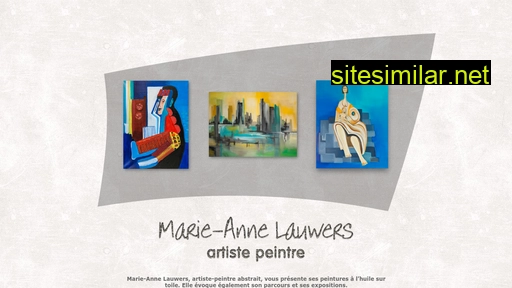 marie-anne-lauwers.be alternative sites