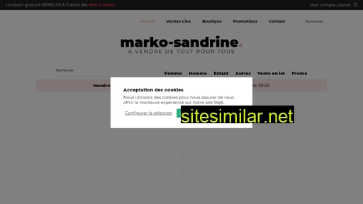 marko-sandrine.be alternative sites