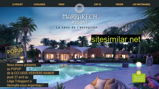 marrakechresort.be alternative sites