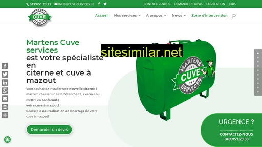 martens-cuve-services.be alternative sites