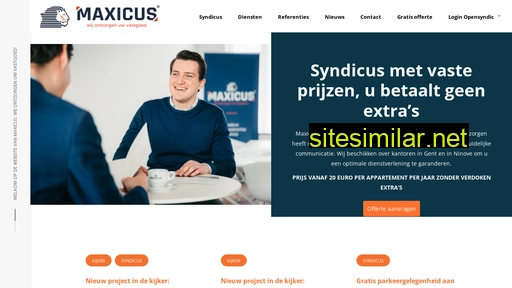 maxicus.be alternative sites