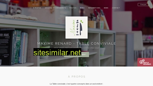 Maxime-cuisinier similar sites
