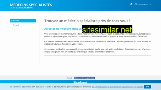 Medecins-specialistes similar sites