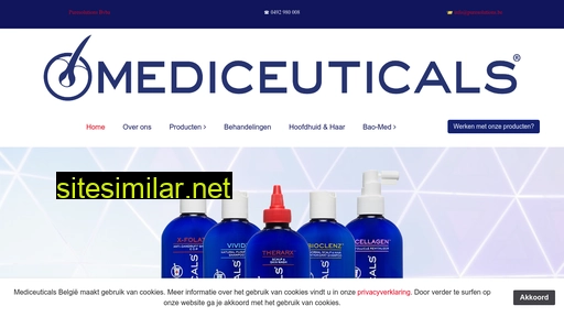 mediceuticalsbelgie.be alternative sites
