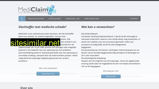 mediclaim.be alternative sites