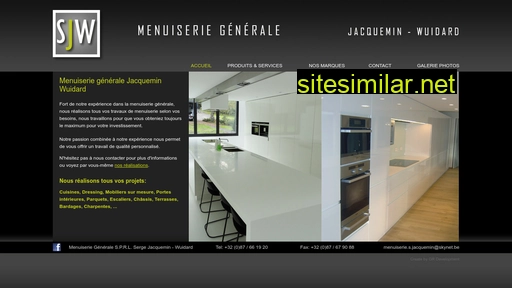 menuiserie-jacquemin.be alternative sites