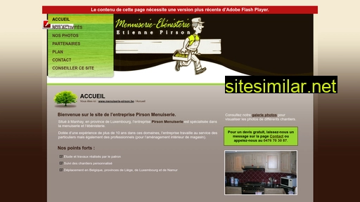 menuiserie-pirson.be alternative sites