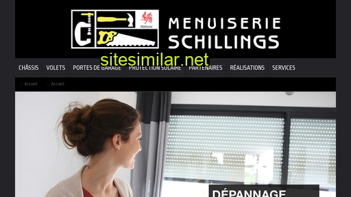 menuiserie-schillings.be alternative sites