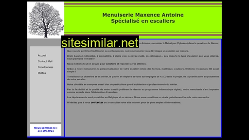menuiseriemaxenceantoine.be alternative sites