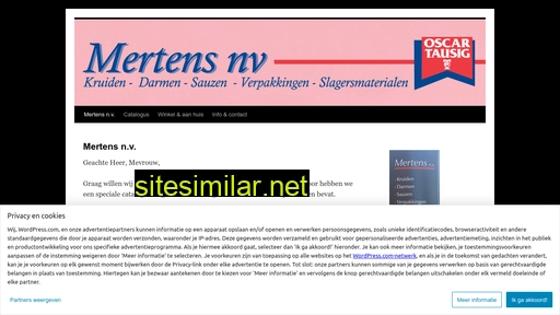 mertens-nv.be alternative sites