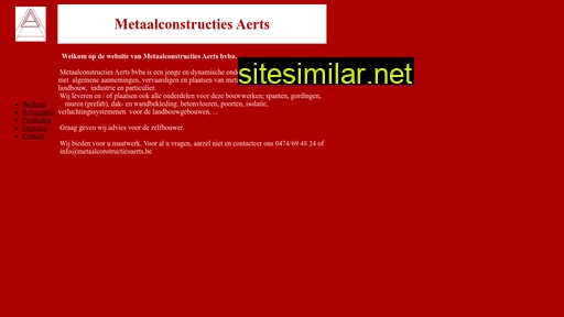 metaalconstructiesaerts.be alternative sites