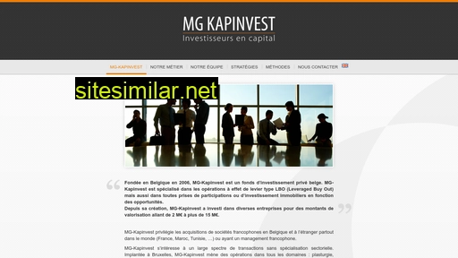mg-kapinvest.be alternative sites