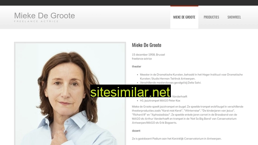 miekedegroote.be alternative sites
