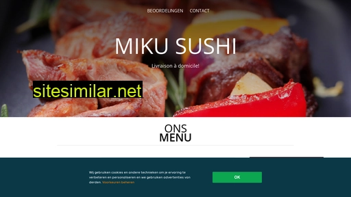 miku-sushi.be alternative sites