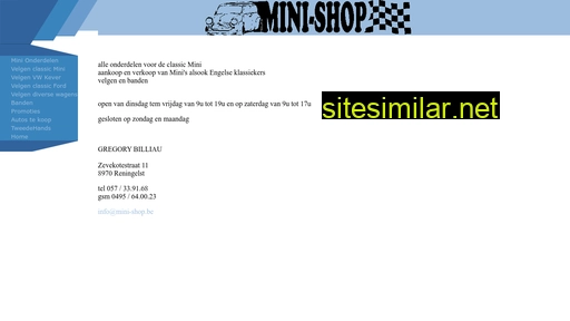 Mini-shop similar sites