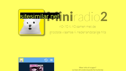 miniradio2.be alternative sites