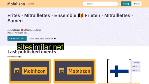 Mobilizon similar sites