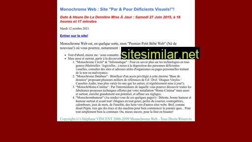 Monochrome-web similar sites