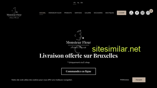 monsieurfleur.be alternative sites