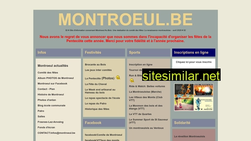 montroeul.be alternative sites