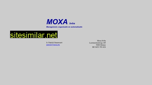 moxa.be alternative sites